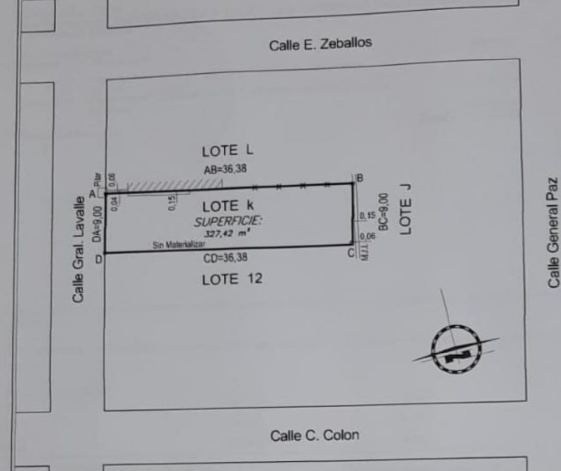 TERRENO EN LAVALLE 3256, ESPERANZA