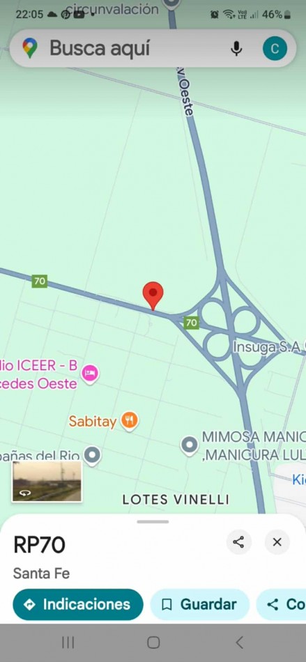 TERRENO RECREO -LAS MERCEDES 