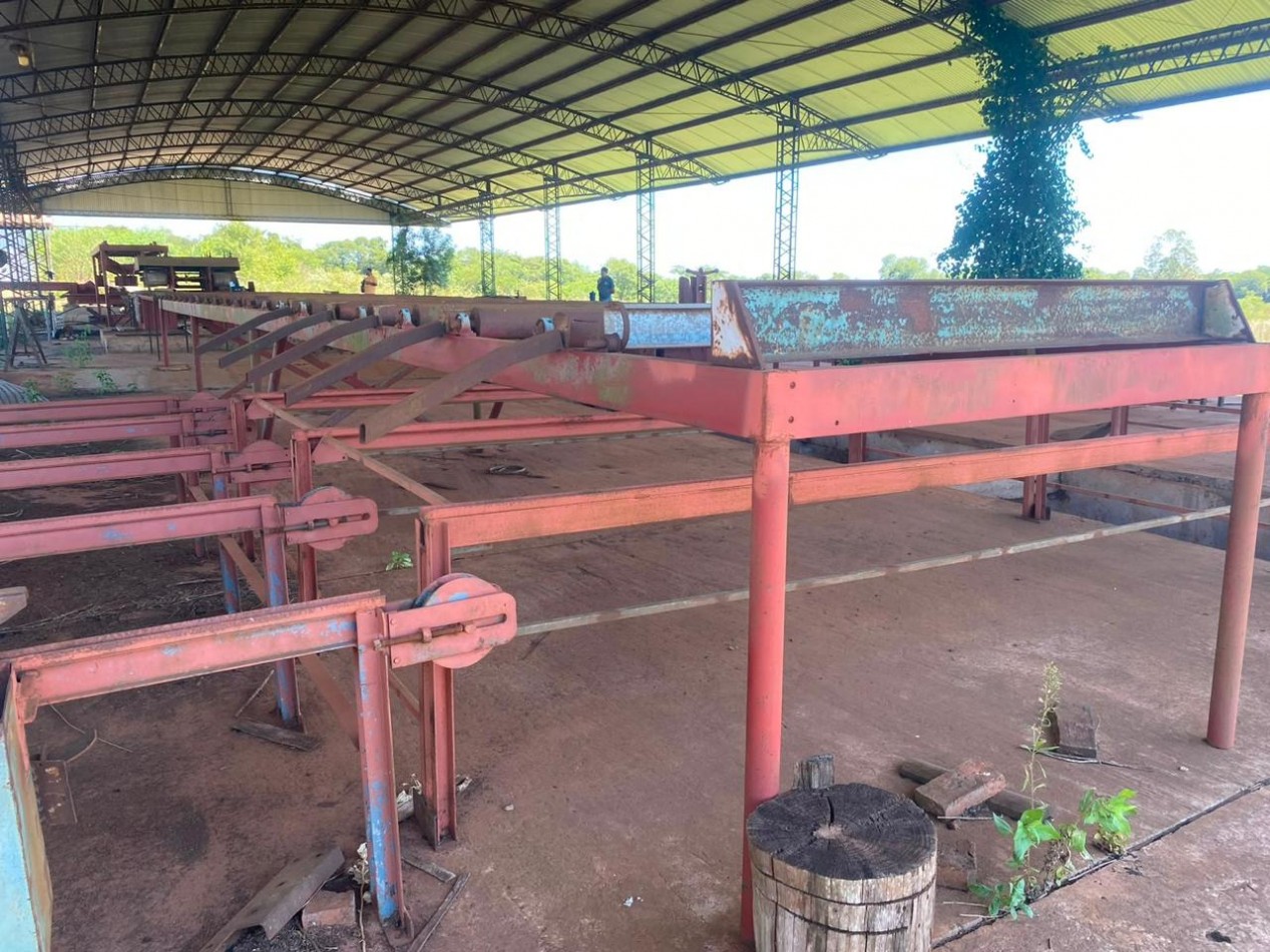 SE VENDE ASERRADERO INDUSTRIAL COMPLETO 