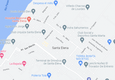 SE VENDE CHACRA EN SANTA ELENA, ENTRE RÍOS.  CHACRA DE 2 1/2 HECTÁREAS.